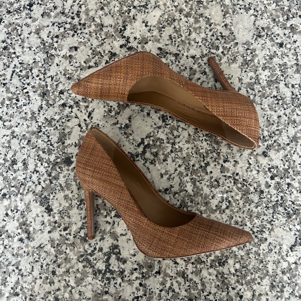 NWOB Sam Edelman Women's Hazel Pump Cuoio - Picture 9 of 13